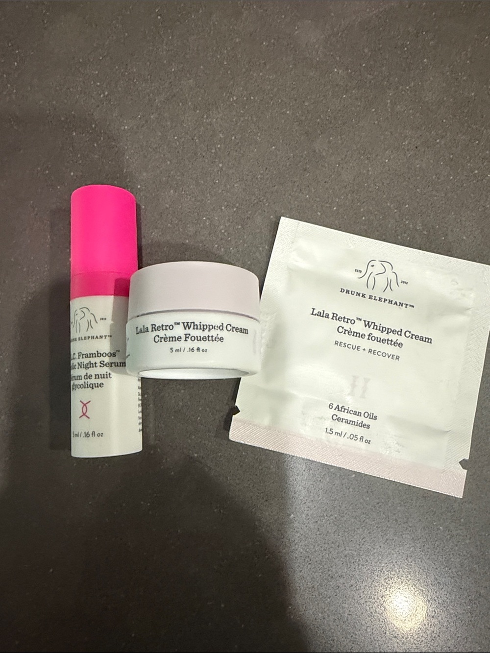 Drunk Elephant Trio of Samples